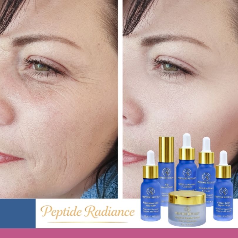 Best clinical peptide skincare for anti-aging